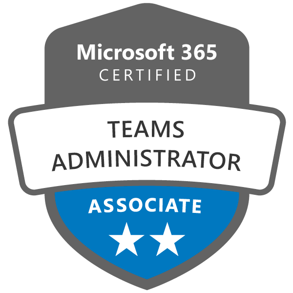 Certification : Teams Administrator Associate